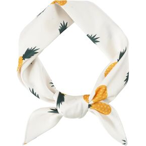 GERINLY Cute Bandana for Women Fruits Printed Square Hair Scarf Headband Summer Accessories Lovely Neckerchief