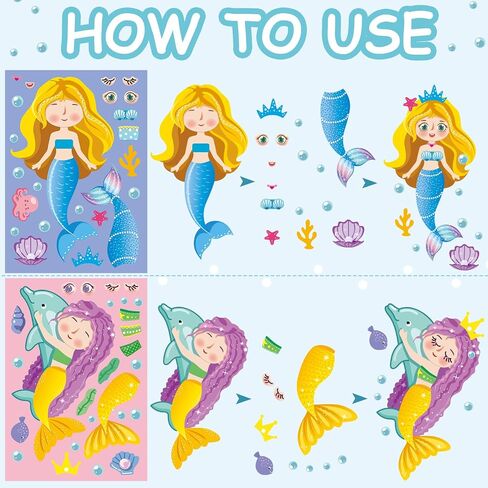 48 Sheets Make A Smile Face Stickers Make A Emotion Face Stickers Make A Happy Face Strikers Birthday Party Favors for Kids Party Favors, Rewards, Art Craft with 8 Designs in Saudi Arabia