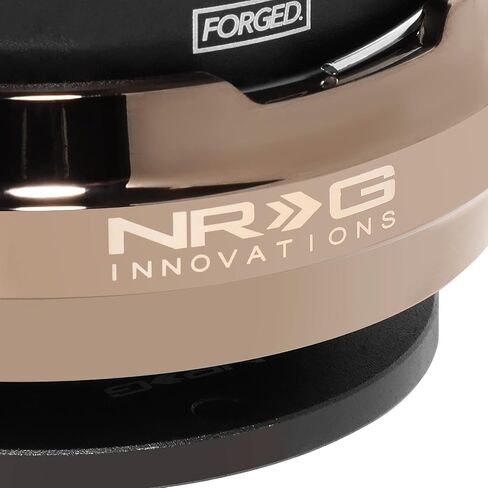 NRG Innovations NRG-SRK-220BK-SL GEN 2.2 Steering Wheel Quick Release Adapter 6-Hole & 6x70 and 6x74mm Bolt Patterns Black Body/Shinny Silver Oval Ring in Kuwait