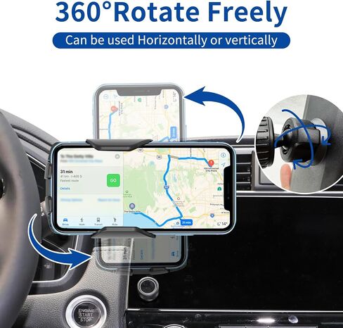 Car Phone Mount for Honda CR-V 2007-2011 Phone Holder Navigation,Fit for CRV Cellphone Mobile Cradle Auto Accessories Bracket Anti-Shake,360 Degree Rotation,Compatible for All Cell Phones in Saudi Arabia