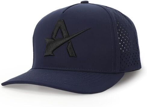 ALTAMAR Icon Hydrophobic Performance Snapback Cap Water Resistant for Men & Women for Golf, Fishing, Workout, Running White in Saudi Arabia