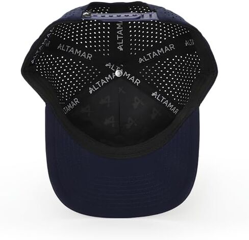 ALTAMAR Icon Hydrophobic Performance Snapback Cap Water Resistant for Men & Women for Golf, Fishing, Workout, Running White in Saudi Arabia