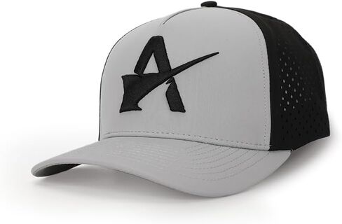 ALTAMAR Icon Hydrophobic Performance Snapback Cap Water Resistant for Men & Women for Golf, Fishing, Workout, Running White in Saudi Arabia