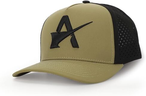 ALTAMAR Icon Hydrophobic Performance Snapback Cap Water Resistant for Men & Women for Golf, Fishing, Workout, Running White in Saudi Arabia