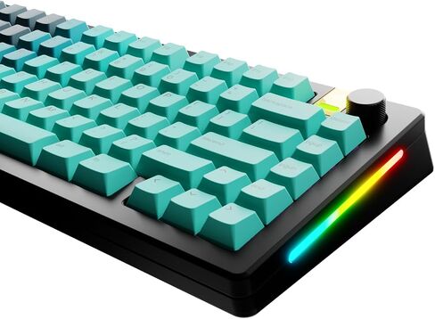 Glorious Gaming - GPBT Gradient Keycaps for Custom Mechanical Keyboards, No Fade Dye-Sublimated, Fits 100%, 75% 65% 60%, PBT Polymer, Fits ANSI & ISO, Supports Windows & macOS - Nebula in Saudi Arabia