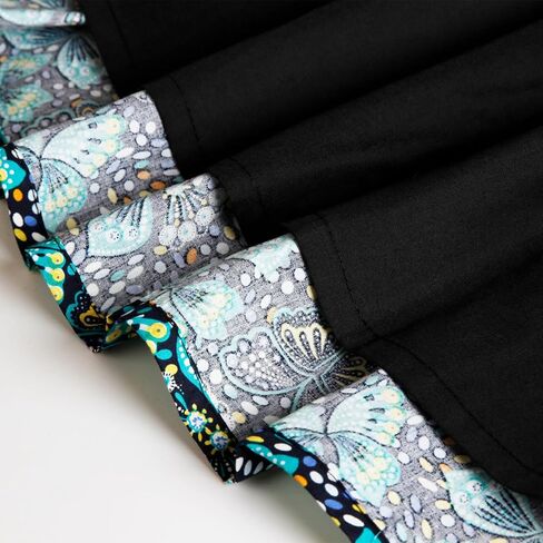 Floral Long Skirt for Girls Toddler & Kids & Teens II Girl's A-Line Maxi Skirts in Kuwait