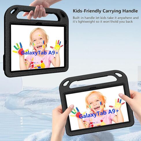 حالة GALAXY TAB A 8.0 2019 نموذج إطلاق SM-T290/SM-T295 ، Samsung Galaxy Tab A9/A7 Lite Case للأطفال 8.7 بوصة (الطراز: SM-X110/X115/X117/T220/T225/T227) ،-الضوء الأرجواني in Kuwait