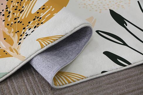 Area Rug 2'x3' Minimalist Triangle Geometry Modern Abstract Aesthetic Contemporary Rugs Machine Washable Soft Plush Rug Geometry Carpet Texture for Living Room Bedroom Dining Room Home Office Indoor in Saudi Arabia
