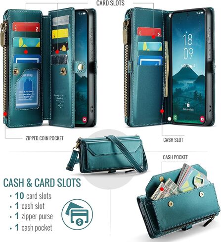 ASUWISH PHONE CASE لـ SAMSUNG GALAXY S25 5G SHIPPER WALLET WALLET مع واقي شاشة زجاجي مقسى وقلب بطاقة RFID RFID ملحقات الخلية S 25 25S G5 WIND RED REED in Saudi Arabia