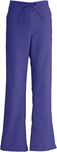 Medline ComfortEase Women's Modern-Fit Cargo Scrub Pants, 4 Pockets, Ceil Blue, Size X-Small, Petite Inseam in Saudi Arabia