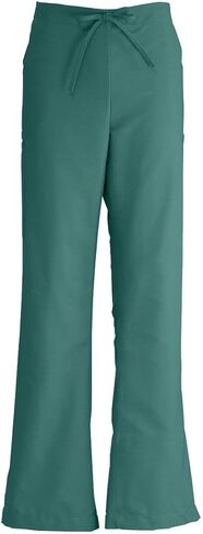 Medline ComfortEase Women's Modern-Fit Cargo Scrub Pants, 4 Pockets, Ceil Blue, Size X-Small, Petite Inseam in Saudi Arabia