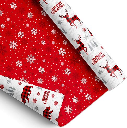 ZINTBIAL Race Car Reversible Wrapping Paper Roll - Gift Wrap with Black & White Checkered Flag on Reverse- Perfect for Holidays, Birthdays, Babay Shower and Christmas - 17.5 in x 33 ft (48 sq. ft) in Saudi Arabia