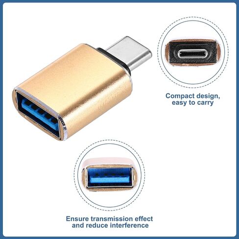 Meccanixity 3 PCS USB C إلى محول USB ، USB 3.0 أنثى إلى USB C محول محول CAL in Kuwait