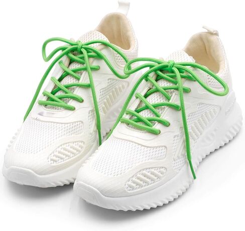 YJRVFINE Round Athletic Shoelaces Boot Shoe Lace String 2 Pair in Kuwait