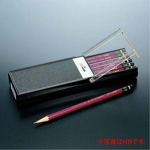 Uni Hi Wooden Pencil - 10B - Box of 12 (HU10B) in Kuwait