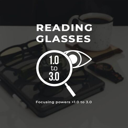 Gunnar - نظارات القراءة الممتازة - كتل الضوء الأزرق بنسبة 65 ٪ - الملحق ، السلحفاة ، صبغة العنبر ، PWR +2.5 in Kuwait