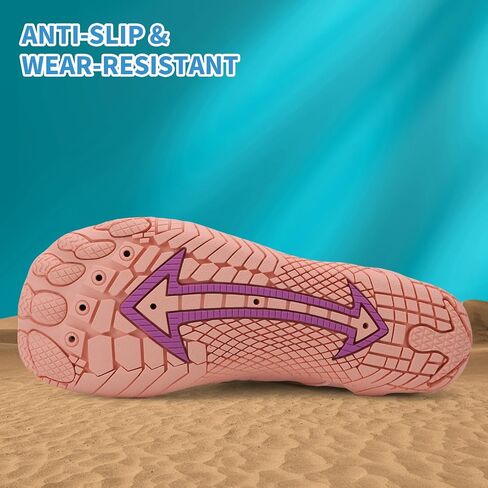 Quick Dry Barefoot Beach & Pool Shoes - Slip-on for Women & Men, Surf, Yoga & Water Sports in Saudi Arabia