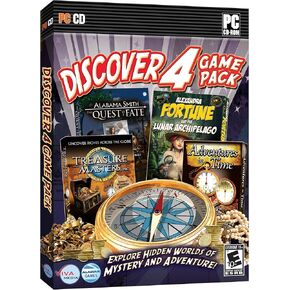 Discover 4 Game Pack - 4 Globetrotting Mystery Adventures