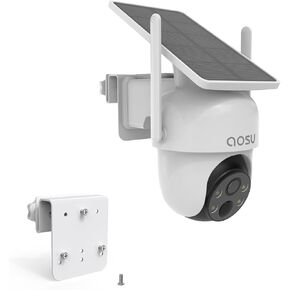 Gutter Mount for AOSU Solar Security Cameras Outdoor Wireless(SolarCam D1 Classic) and ANSQUE 2K 3MP Security Cameras Wireless Outdoor (GU01/SA01)