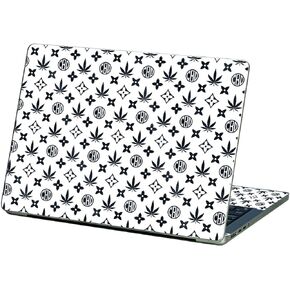MightySkins Glossy Glitter Skin Compatible With Apple MacBook Pro 13" M2 (2022) - CBD Black | Protective, Durable High-Gloss Glitter Finish | Easy to Apply, Remove, and Change Styles | Made in The USA