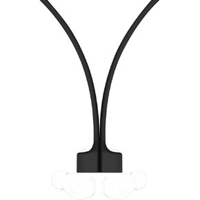 Geekria 2 Pack Earbuds Magnetic Anti-Lost Strap Compatible with Airpods Full Range, Samsung, Anker Soundcore, Soft Durable Material Earphones Lanyard (Black)