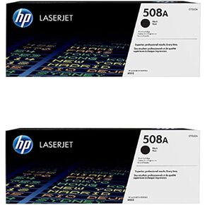 Hp 508A (CF360A) Black Original Toner Cartridge, 2-Pack