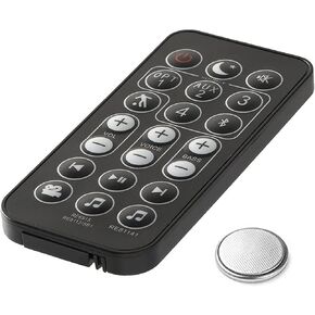 استبدال التحكم عن بُعد متوافق مع Polk Audio Signa S1 S2 S3 مع بطارية CR2025