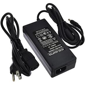 24V 4A 96W AC/DC Power Adapter with 5.5x2.5mm DC Plug and 2.1mm Adapter, Black, UL-Listed, 3221-24VR2