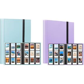 2Packs, 432 Pockets Photo Album for Fujifilm Instax Mini Camera, Polaroid Camera, for Fujifilm Instax Mini 11 90 70 9 8+ 8 LiPlay Instant Camera, Polaroid Snap SnapTouch PIC-300 Z2300 Instant Camera