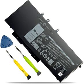 68Wh GJKNX Laptop Battery Replacement for Dell Latitude 5480 5580 5280 5288 5488 5590 5591 5490 5491 5495 E5480 E5580 E5490 E5590 Precision 15 3520 3530 Serie DY9NT 5YHR4 451-BBZG GD1JP