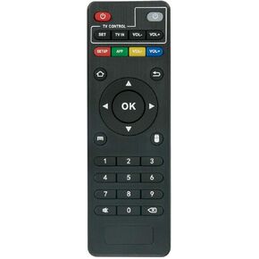 NTQinParts Replacement Remote Control Controller for XBMCMart Smart Android TV Box Player [Quad CORE | 64 BIT | 4K]