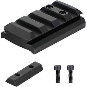 Red Dot Sight Mount Plate Picatinny Rail for Install Pistol G-Lock 17 19 22 23 26 27 34 Rail fit for Bushnell Trophy TRS-25 OTW Red Dot Sight Handgun Scopes