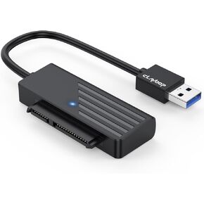 3.5 Hard Drive Enclosure Bundle SATA to USB 3.0 Adapter