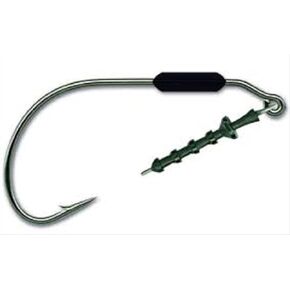 Mustad 91768UB18-1/0-3U Ultra Point Power Lock بالإضافة إلى 3 عبوات VB SZ1/0 ، أسود