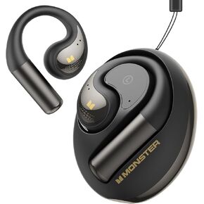 سماعات الرأس Open Open Ear AC335 ، بوتوث 5.4 سماعات لاسلكية مع صوت استريو ، تشغيل 24 ساعة ، مكالمات شفافة واضحة ، علبة دوارة أنيقة مع الحبل ، سماعات أذن لاسلكية مقاومة للعرق مقاومة للعرق