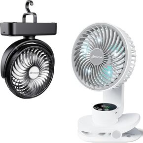 Portable Camping Fan & Clip On Fan for Camping