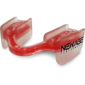 New Age Performance 6DS Low Profile Mouthpiece for High-Intensity Interval Training (HIIT) and Cross Fitness, Increase Strength & Endurance, Faster Recovery, Sleek Weightlifting Mouthpiece, (Black) in Kuwait