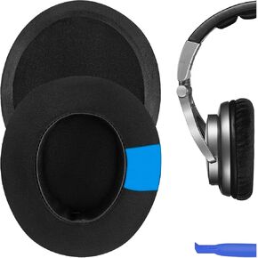 Geekria Sport Pooling Goling Gel Pads for Sony MDR-CD250 سماعات أذن سماعات الرأس ، وأجهزة أذن سماعات الرأس ، وأجزاء أذن أذن (أسود)