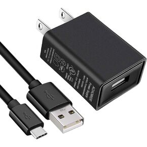 Charger for Verizon MiFi 7730L 8800L Jetpack - UL Listed MiFi 7730L 8800L Jetpack 4G LTE Mobile Hotspot WiFi USB Rapid Charger with 5FT Charging Cable Cord