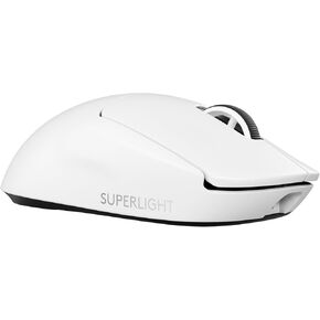 Logitech G PRO X Superlight 2 Lightspeed Wireless Gaming Mouse, 8K Polling, Lightweight, LIGHTFORCE Hybrid Switches, Hero 2 Sensor, 888 IPS, 44,000 DPI,USB-C Charging, PC & Mac (Renewed)