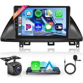 2G+64G for Honda Odyssey 2005-2010 Android Car Stereo Radio Apple CarPlay, Rimoody 10.1 Inch Touch Screen Support GPS WiFi Android Auto Mirror Link Bluetooth FM/RDS SWC Backup Camera