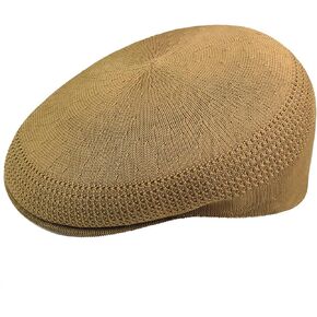Kangol Tropic 504 Ventair Ivy Cap for Men and Women, Extra-Large, Tan
