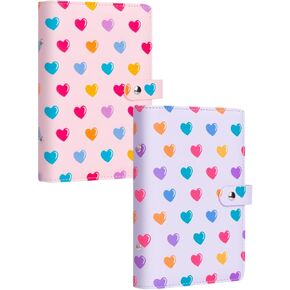 2Packs 2x3 Mini Photo Album,156 Horizontal Picture Book for Fujifilm Instax Mini 12 11 9 99 8 8+ 7s 40 EVO Liplay Instant Camera, Polaroid Mini Instant Film,Kpop Photocard Holder (Pink+Purple)