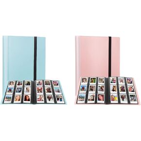 2Pcs, 432 Pockets Photo Album for Fujifilm Instax Mini Camera, Polaroid Snap Snap Touch PIC-300 Z2300 Instant Camera, Instax Mini Album for Fujifilm Instax Mini 11 90 70 9 8+ 8 LiPlay Instant Camera