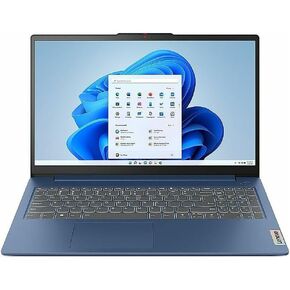 Lenovo IdeaPad Slim 3 Laptop 2023, 15.6" FHD IPS Touchscreen, AMD Ryzen 5 7530U 6-Core, AMD Radeon Graphics, 16GB LPDDR4 2TB SSD, Backlit Keyboard, Fingerprint, Wi-Fi 6, Win11 Home, COU 32GB USB