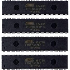 4pcs Atmega328P-PU Atmega328p Atmega328 Microcontroller with Uno R3 Bootloader DIP28