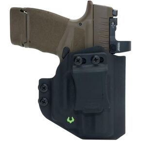Viridian Kydex Holster, Concealed Carry, Inside Waistband, Right and Left Handed with Instant-ON, Compatible with Viridian Lights & Lasers