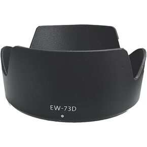 عدسة الكاميرا غطاء محرك السيارة مضاد للضوء ودرع الظل الظل قابلة للانعكاس مع Canon RF 28-70mm F2.8 هو STM ، EF-S 18-135MM F3.5-5.6 هو USM ، RF 24-105MM F4-7.1 هو استبدال عدسة STM لـ EW-73D