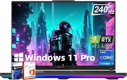 ASUS ROG STRIX-G18 GAMING LAPTOP-Intel I9 14900HX (24-CORE) ، 18 "2.5K 240Hz QHD ، Per-Key RGB Keyboard ، Geforce RTX 4060 ، w/USB HUB Windows 11 Pro & Lifetime MS Office (64GB DDR5 RAM | 2TB SSD) in Kuwait