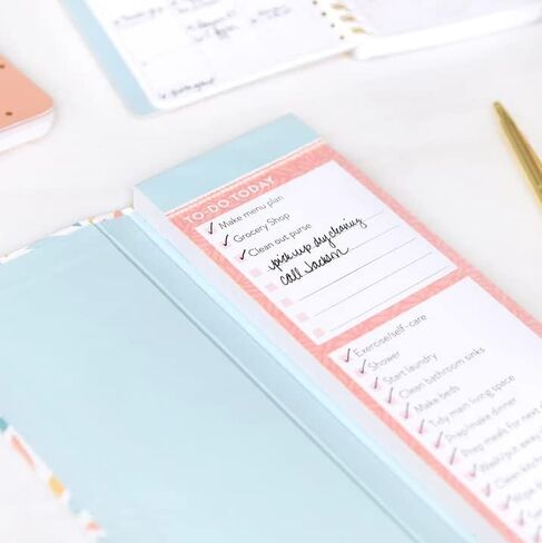 Chore Chart for Kids | 60 Colorful Notes (2 Month Supply) | 3" x 8.66" | Magnetic Back | Behavior Reward Chart | Checklist Memo Board | Responsibility Chart/Daily Planner for Kids in Saudi Arabia